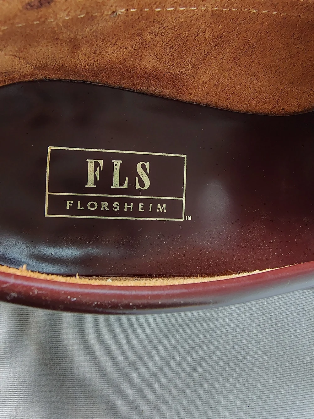 Florsheim FLS Men's Leather Penny Loafers Burgundy Oxblood Slip On Size 11 D